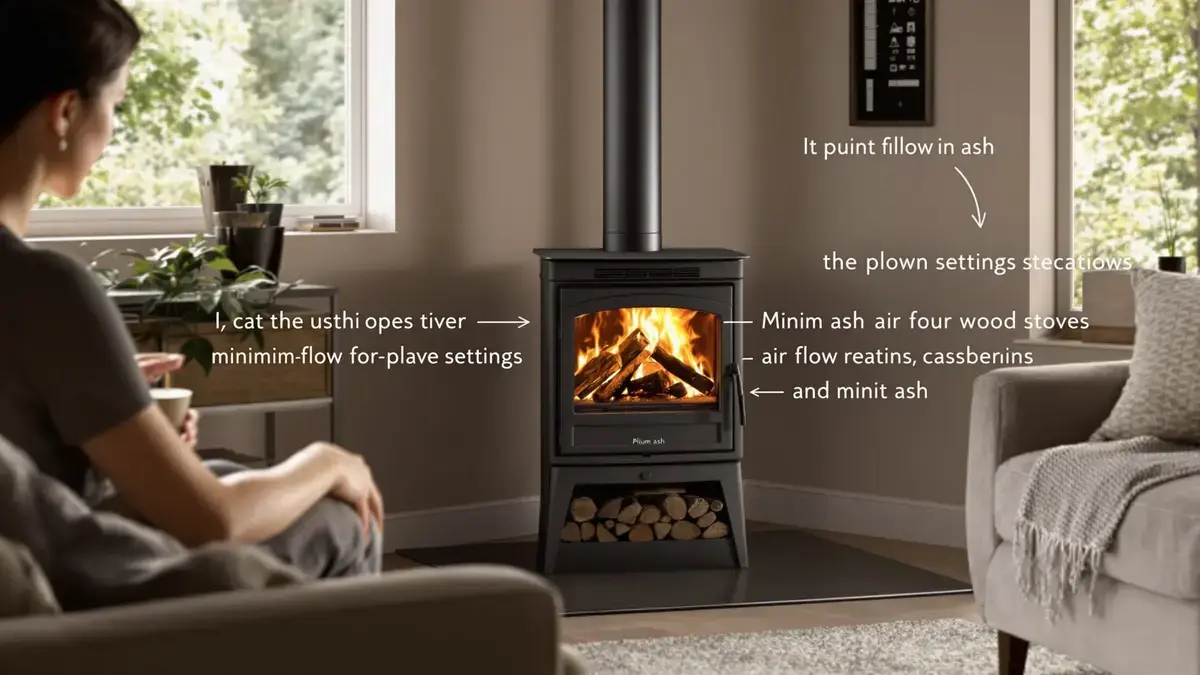 Met deze techniek verbetert het rendement van houtverwarming en branden de houtblokken veel langer