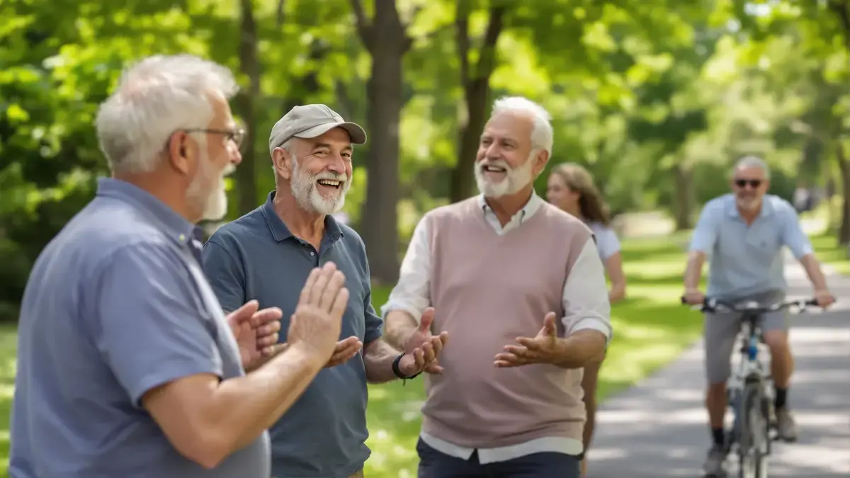 Na hun 60e delen de meest voldane mannen vaak deze 7 belangrijke gewoonten