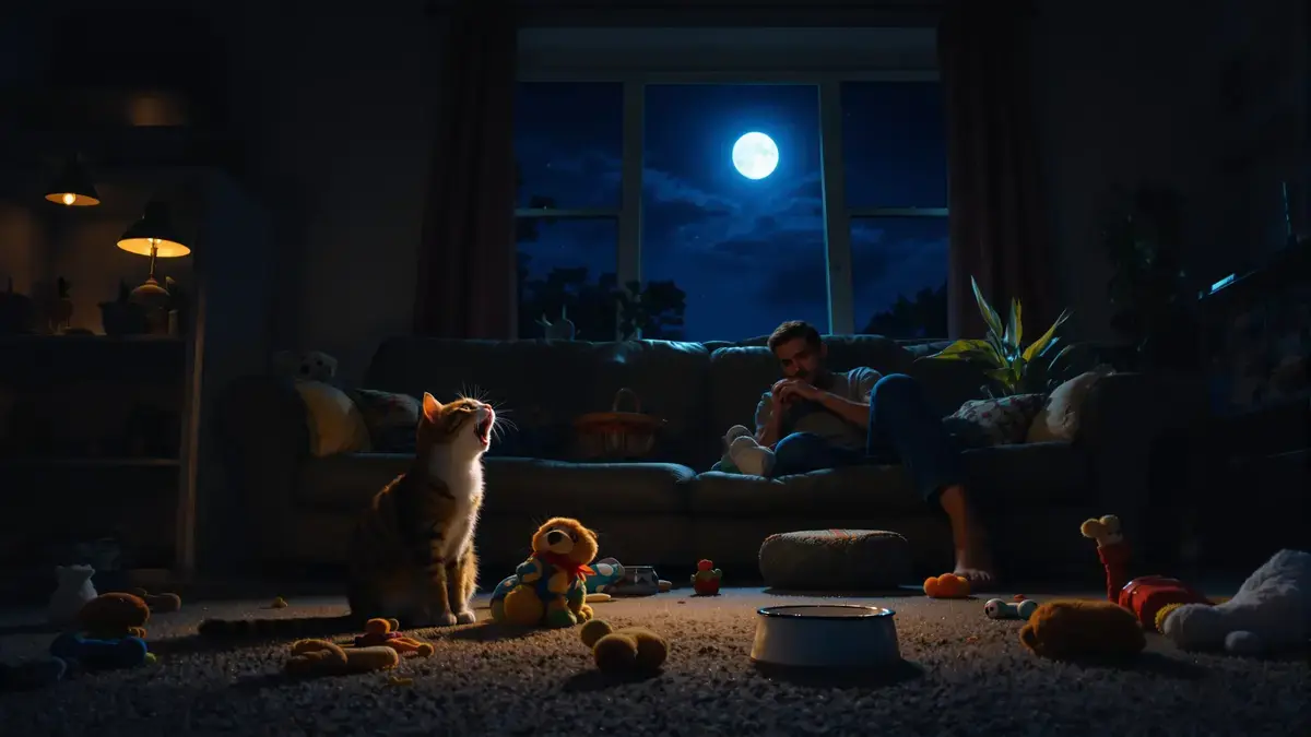 Als een kat vooral ’s nachts miauwt, is dat geen gril maar de uiting van een concrete behoefte