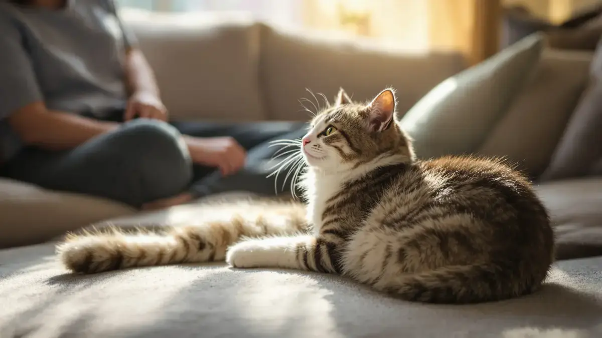 Als een kat u de rug toekeert, is dat geen afwijzing maar een specifiek bericht uit de taal van de kat