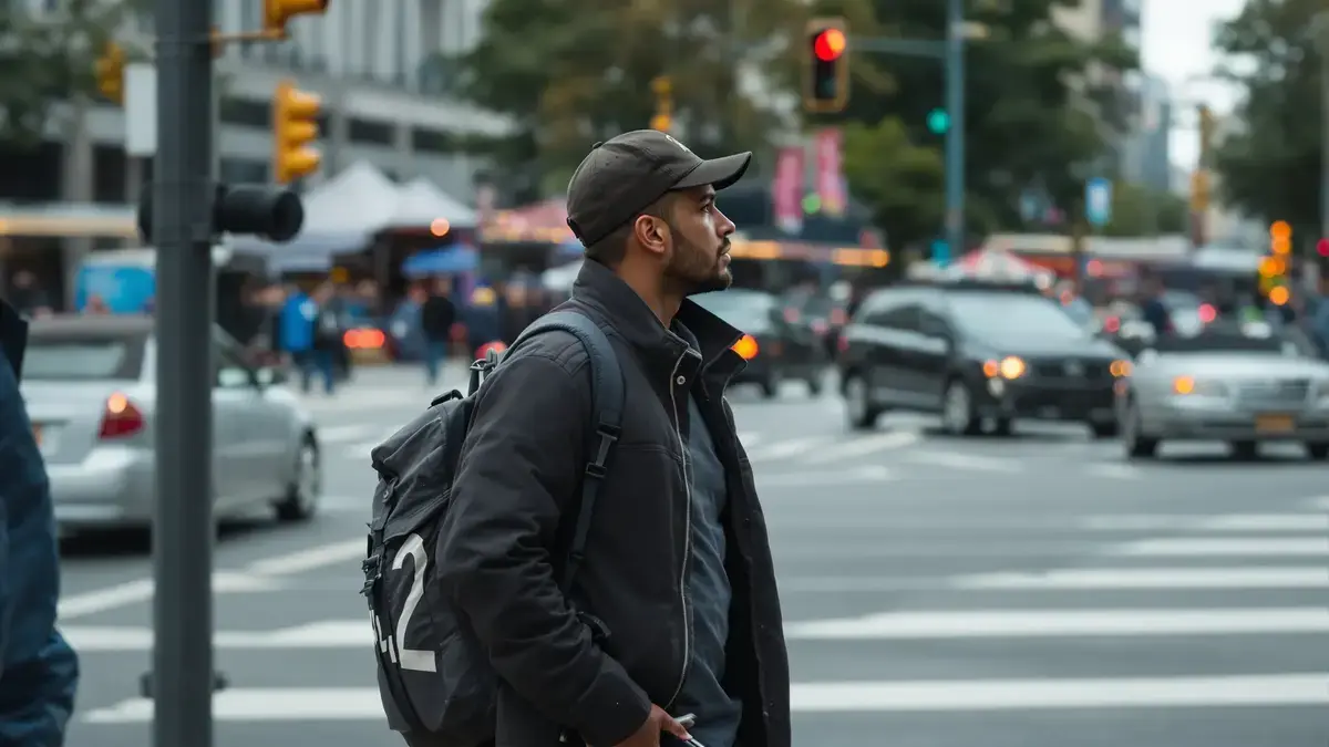 Minder bekende kenmerken van oplettende voetgangers bij de gevaren van eenrichtingsstraten