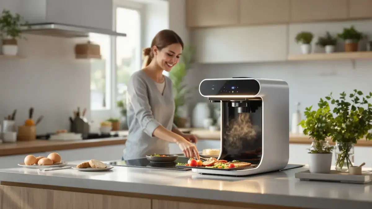 Dit nieuwe keukenapparaat zou de magnetron wel eens uit Europese huishoudens kunnen doen verdwijnen