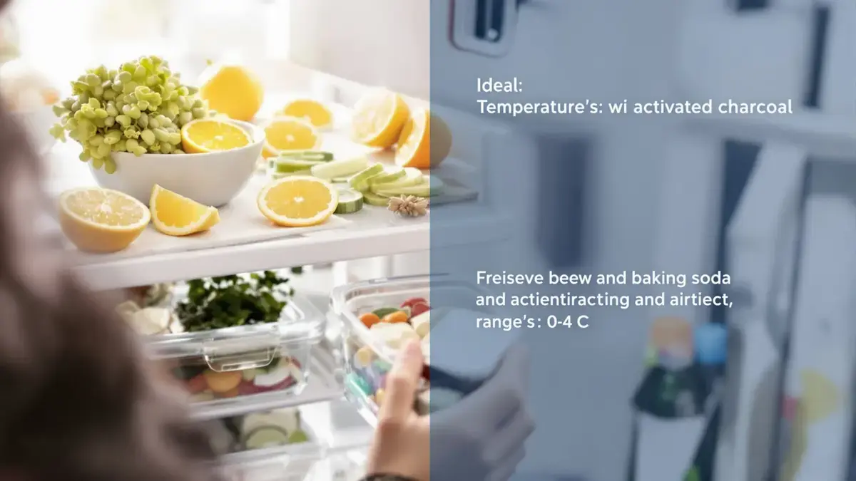 Een keukeningrediënt voor een koelkast zonder onaangename geuren in het dagelijks gebruik