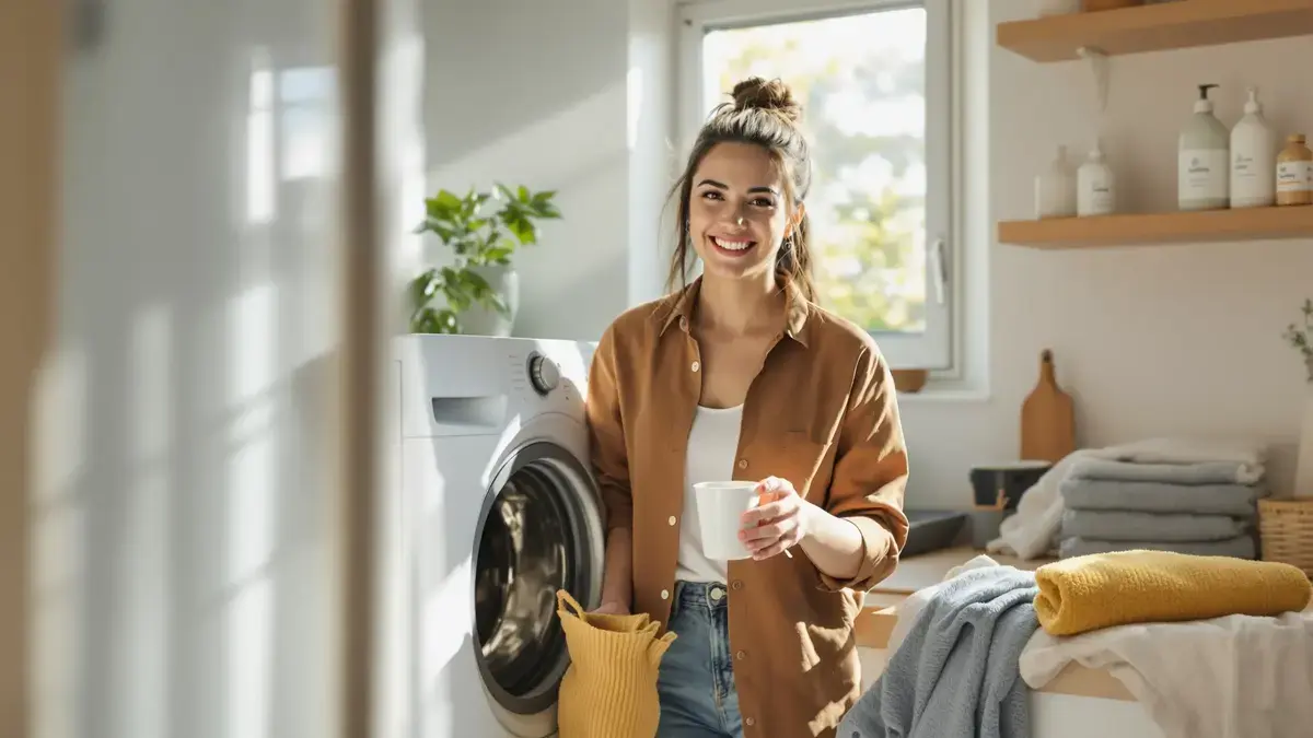 Slechts één kopje in de trommel volstaat om de wasmachine te ontkalken, een minder bekende tip