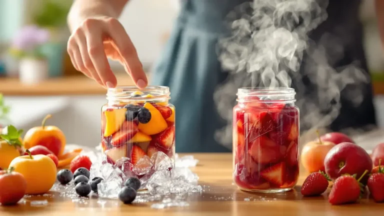 Koude of op kamertemperatuur bewaarde compotes: de bewaarmethode beïnvloedt veel meer dan alleen de smaak