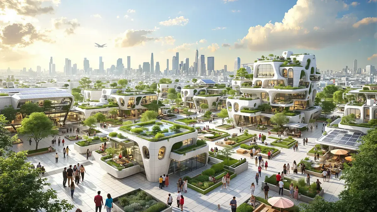 Een kubieke stad van 400 meter: verkenning van een innovatief project dat The Line overtreft na een halve eeuw stedelijke ontwikkeling