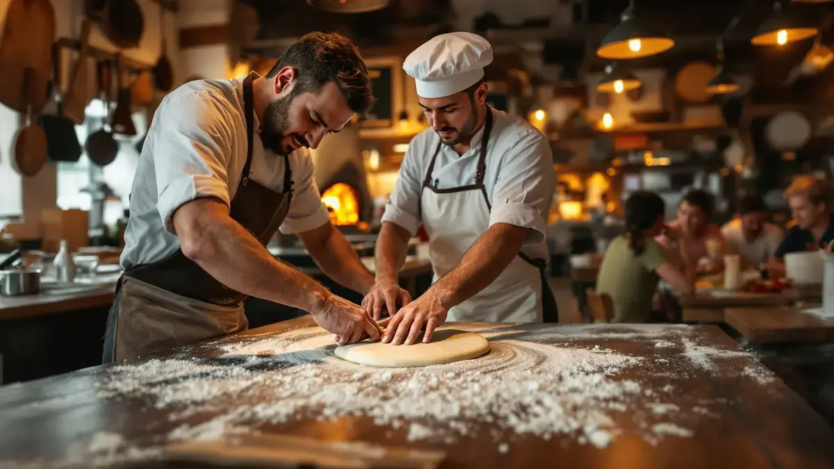 Het meest luchtige pizzadeeg is niet afhankelijk van één ingrediënt maar van een precieze beweging die streng geheim wordt gehouden