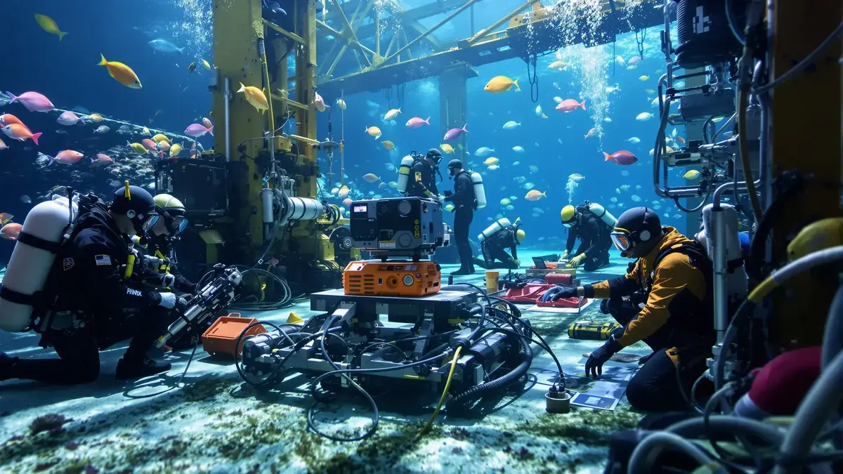 Een megaproject voor onderwatertechniek is al bezig en het is ongelooflijk