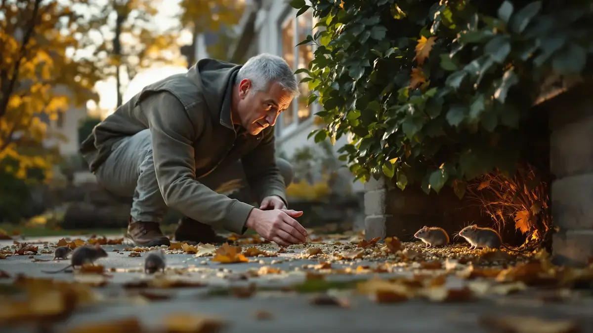 Als de muizen deze winter rondom de huizen talrijker lijken, is dat geen toeval maar een logische reactie