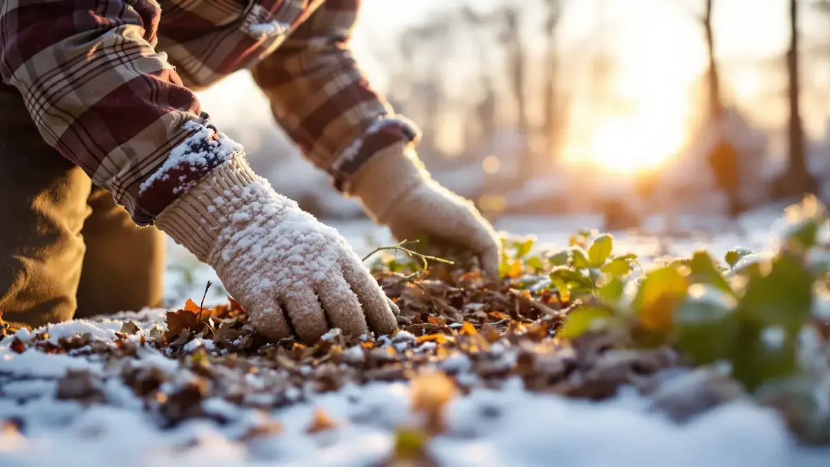 Een natuurlijke Scandinavische methode beschermt de tuin effectief tegen vorst in de winter