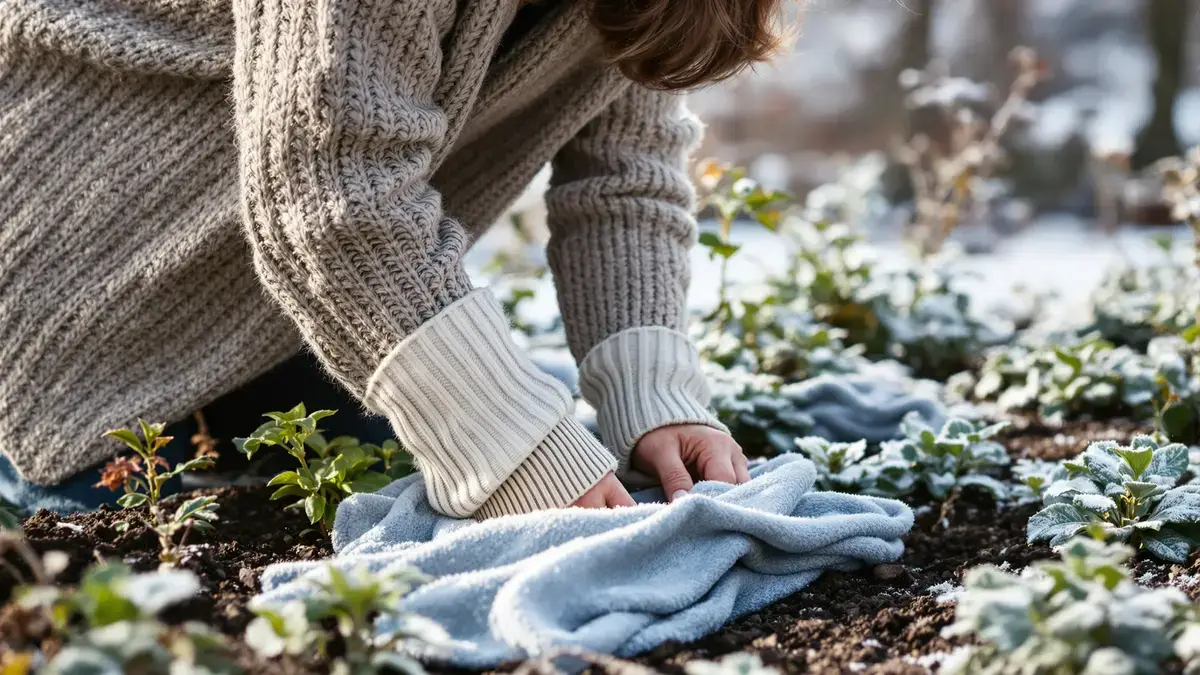 Oude wollen truien: de slimme tip van tuiniers om de grond in de winter te beschermen