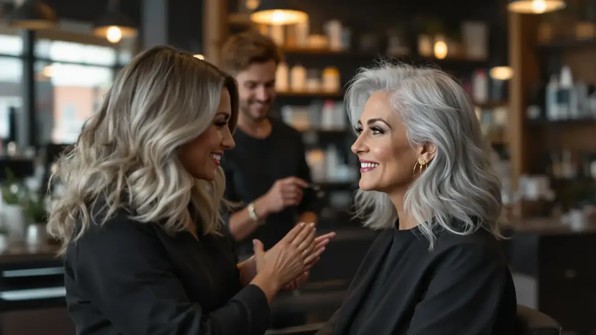 Overstappen op grijs na je vijftigste: de precieze vraag die je moet stellen om zichtbare aftekening te voorkomen