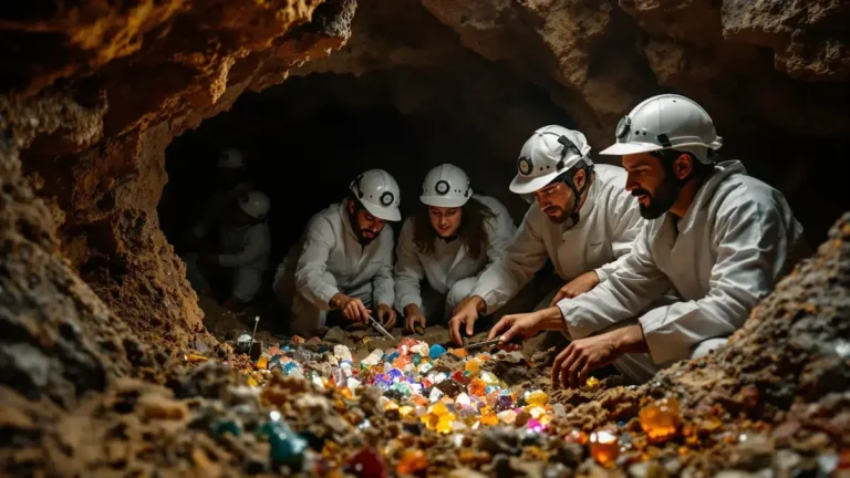 Schatten die op meer dan een kilometer diepte zijn ontdekt onthullen een onverwacht land