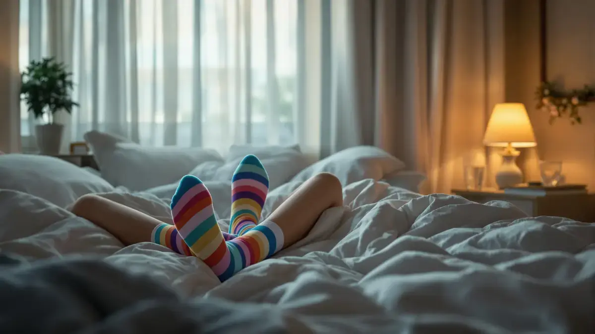 Slapen met sokken kan de slaapkwaliteit daadwerkelijk verbeteren volgens wetenschappelijke gegevens