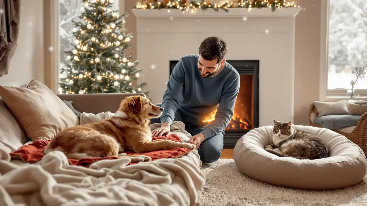 Sneeuw: vaak verwaarloosde maatregelen om het comfort van uw hond of kat te waarborgen