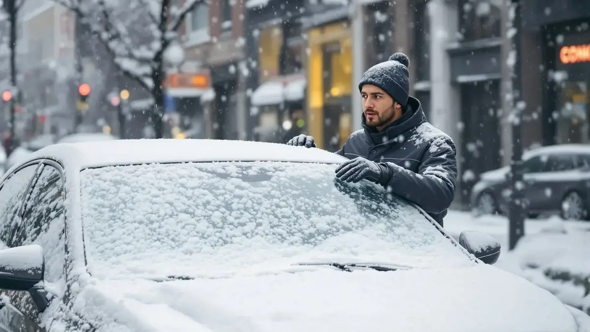 Wanneer het sneeuwt, is het optillen van de ruitenwissers niet altijd een goed idee, waarschuwen deskundigen