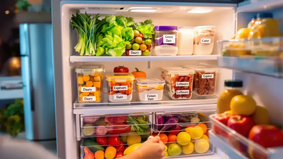 Een strategische indeling van de koelkast vermindert de dagelijkse voedselverspilling aanzienlijk