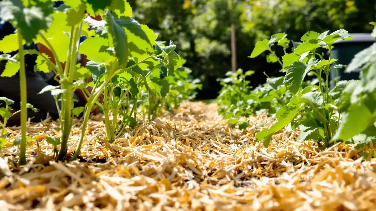 Stro als mulch in de moestuin: dit vaak genegeerde detail kan het hele seizoen in gevaar brengen