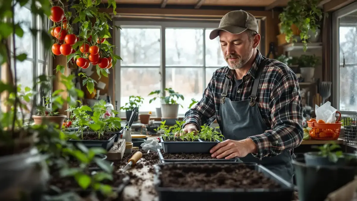 Tomaten zaaien in januari: de timingfout die de oogst al voor de lente in gevaar brengt