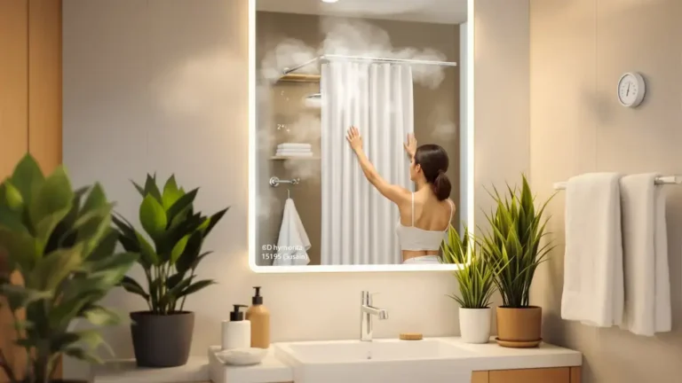 Hoe vocht en schimmel in uw badkamer voorkomen zonder de radiator aan te raken