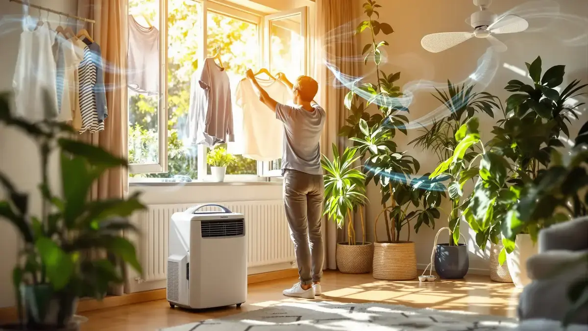 Wasgoed sneller binnenshuis laten drogen hangt niet af van de verwarming maar van een vaak genegeerde factor