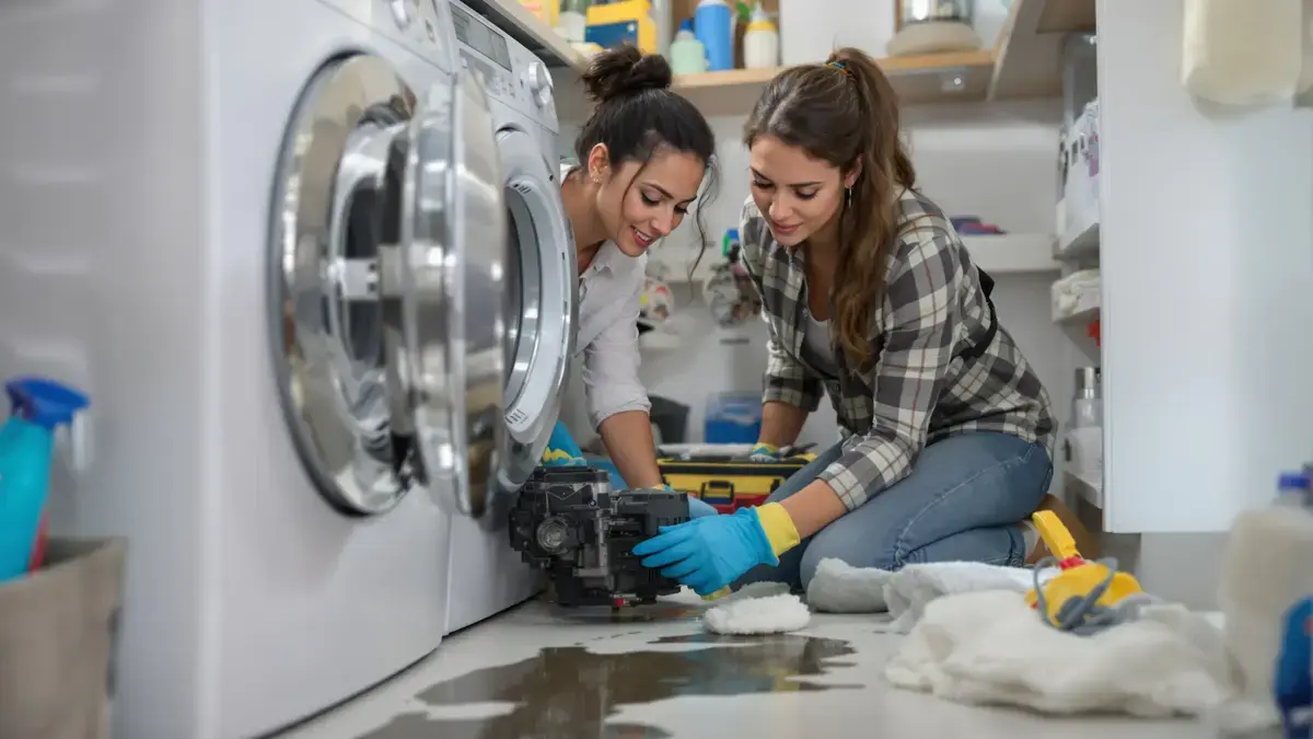 Hoe een wasmachine die terugstroomt verhelpen om elke wasbeurt frisse was te garanderen