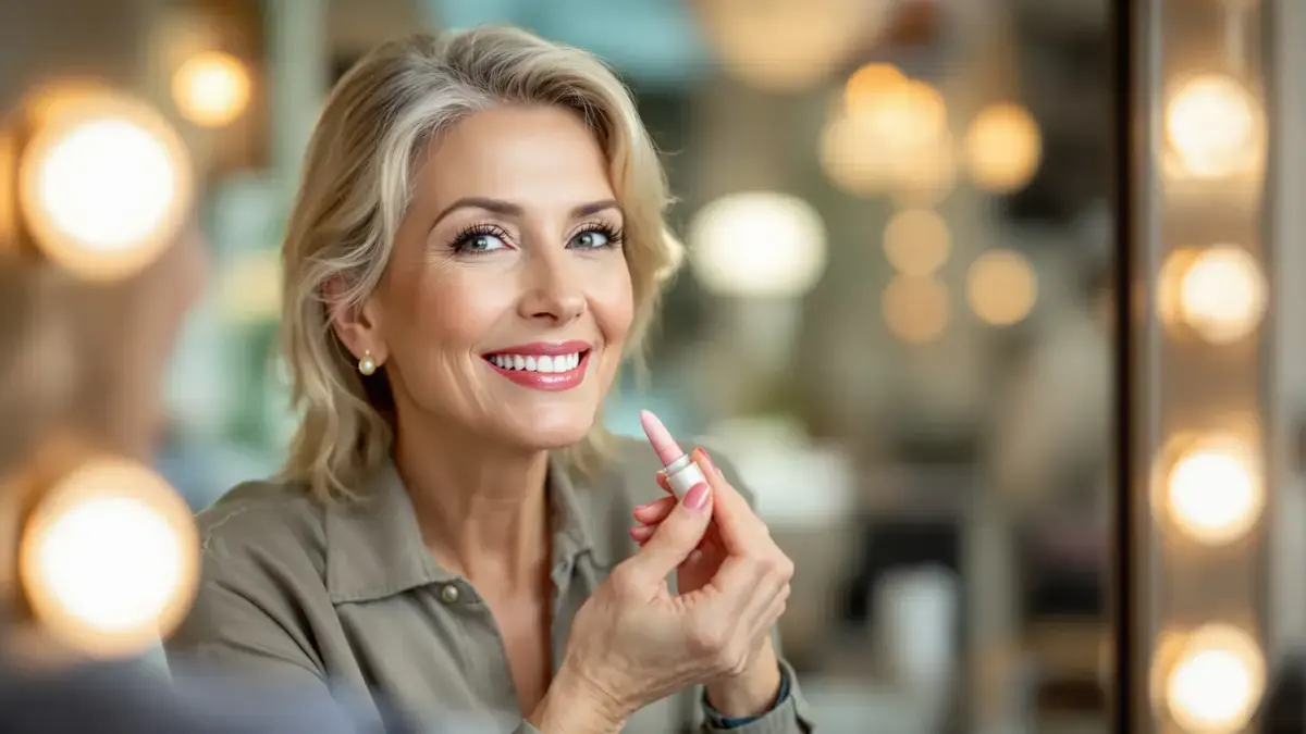 Het weinig bekende effect van opvullende lipglossen op de lippen van vrouwen boven de 50