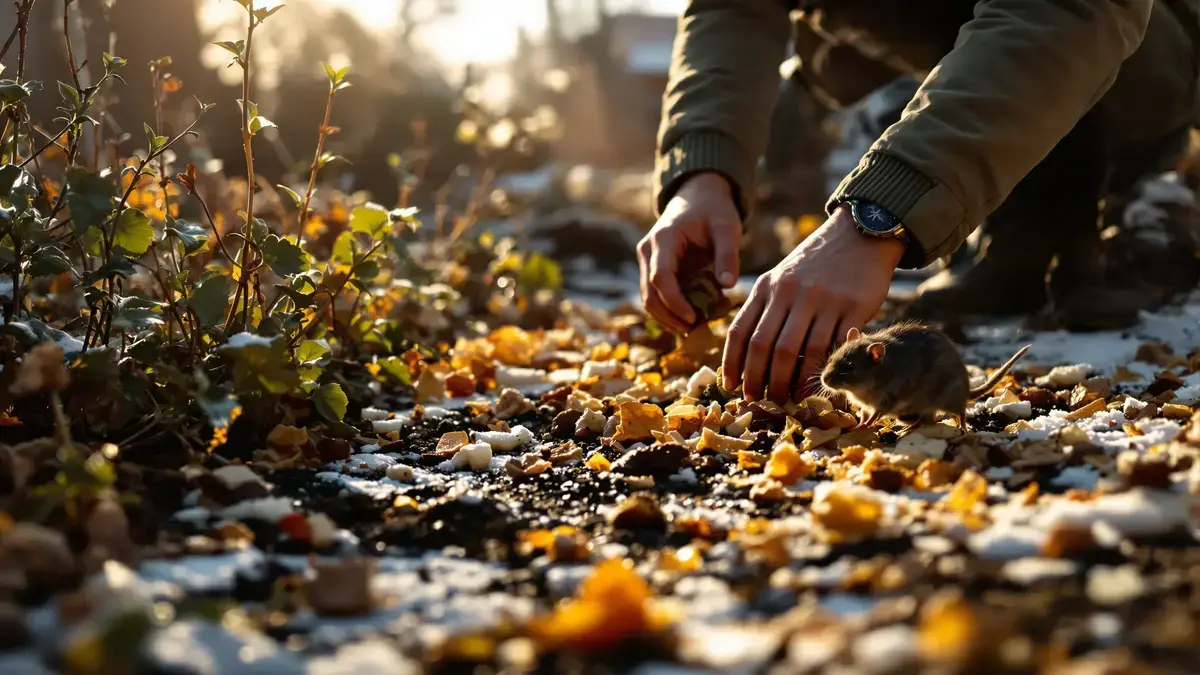 In de winter trekt dit avondritueel in de tuin ratten en ongedierte aan zonder dat je het doorhebt