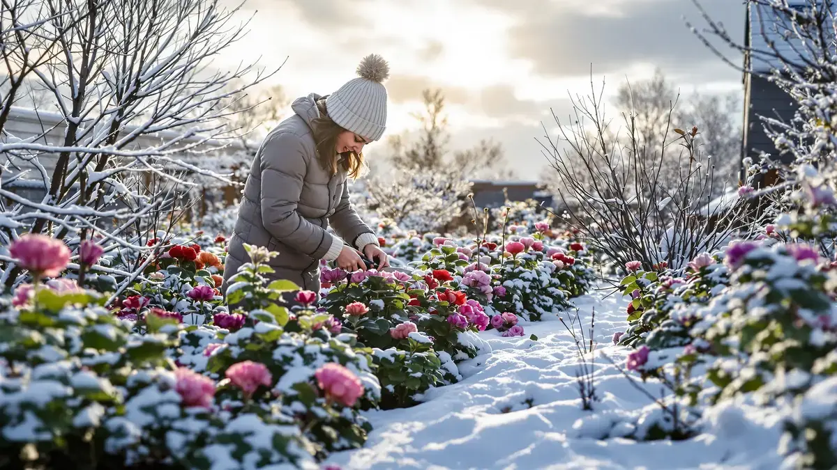 Midden in de winter kan deze in januari vergeten handeling in het voorjaar een bloemenexplosie op de geraniums veroorzaken