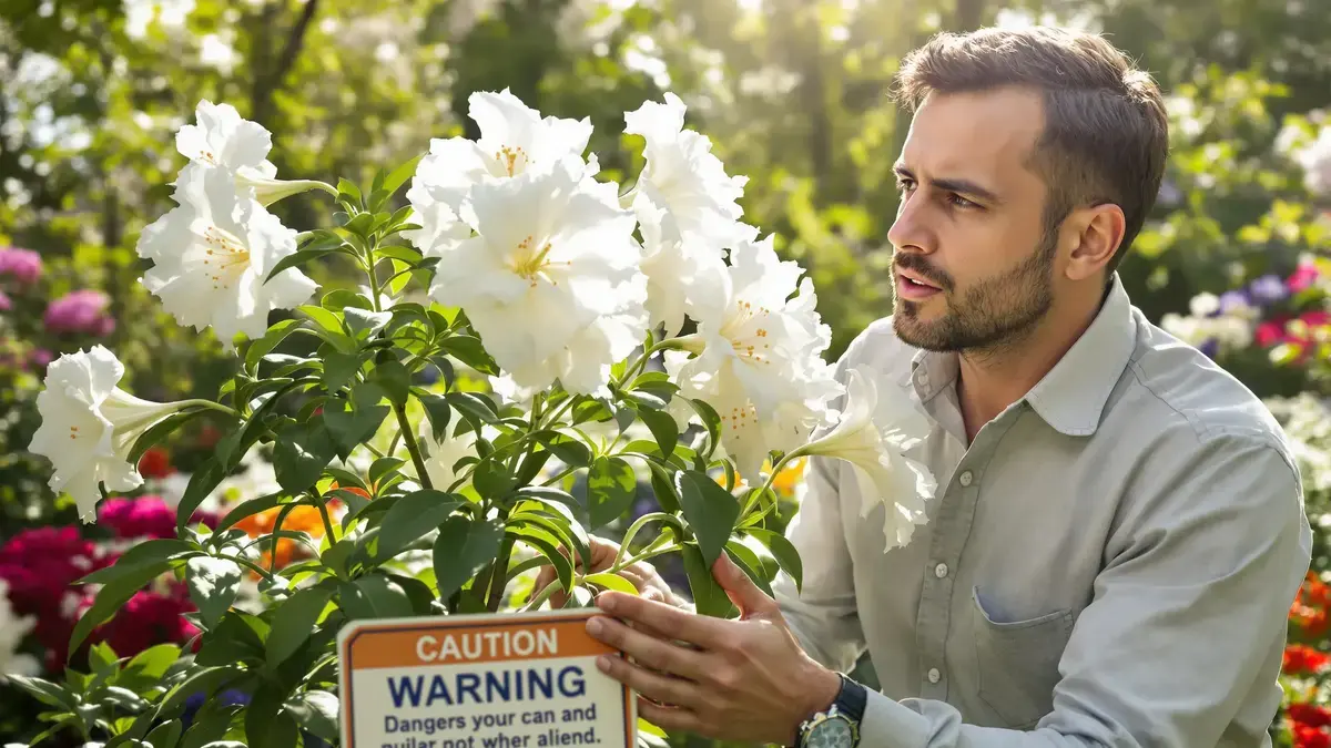 Deze plant met witte bloemen, in meerdere landen verboden, kan ernstige blindheid veroorzaken