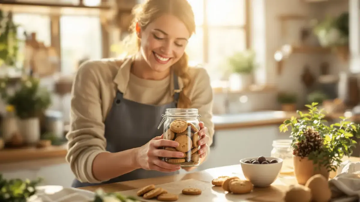 Zelfgebakken koekjes: deze eenvoudige verpakking behoudt hun versheid veel langer