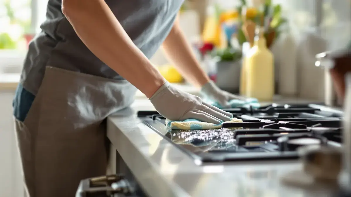 Zonder kosten maakt deze methode de fornuisroosters weer als nieuw