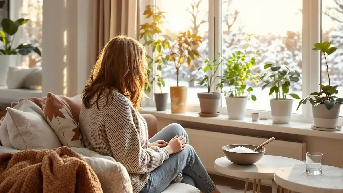 Een kom zout water bij het raam kan echt warmteverlies beperken