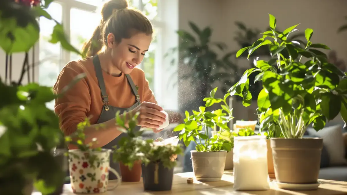 Het toevoegen van zuiveringszout aan kamerplanten ontketent een effect dat maar weinig hobbytuiniers kennen